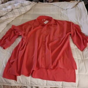 Fall Color Long Sleeved Top from Cato size 18/20 NWT
